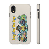 Racked Male Turtles Phone Case (Natural)