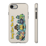 Racked Male Turtles Phone Case (Natural)