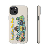Racked Male Turtles Phone Case (Natural)