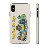 Racked Male Turtles Phone Case (Natural)