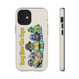 Racked Male Turtles Phone Case (Natural)
