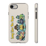 Racked Male Turtles Phone Case (Natural)