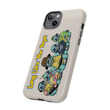 Racked Male Turtles Phone Case (Natural)