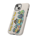 Racked Male Turtles Phone Case (Natural)