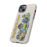 Racked Male Turtles Phone Case (Natural)