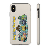Racked Male Turtles Phone Case (Natural)