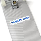 Thursday Lines Logo Sticker