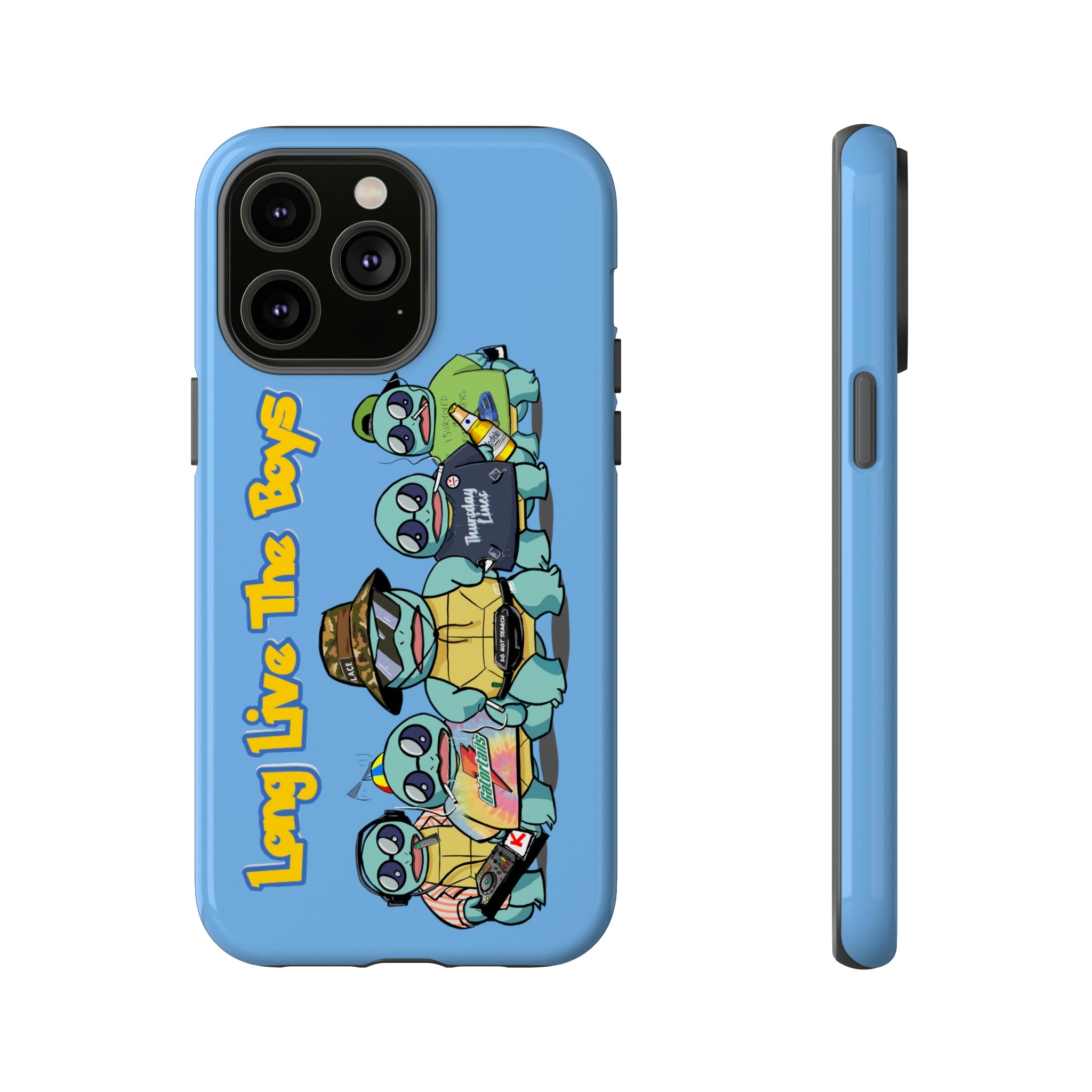 Long Live the Boys iPhone Case (Blue)