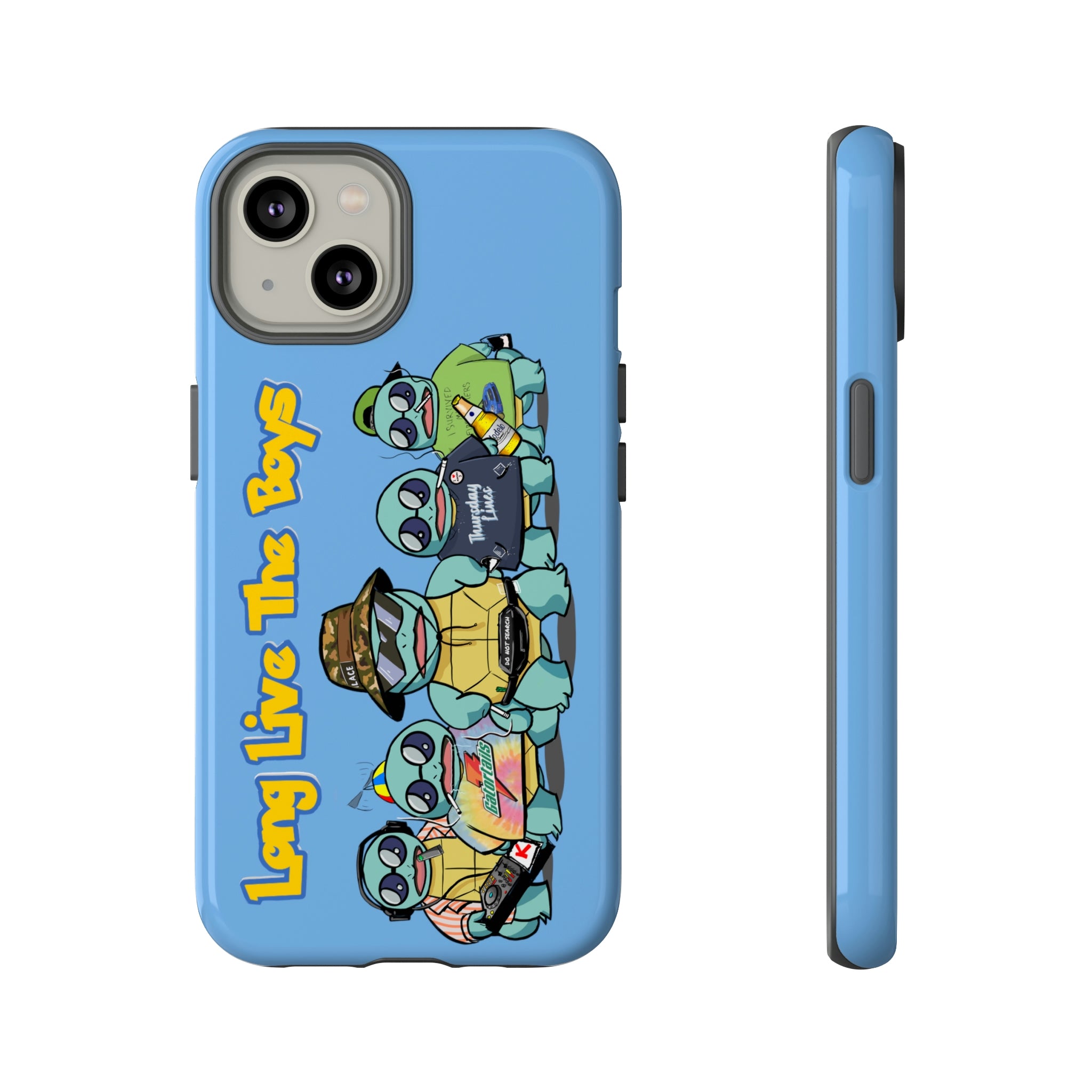 Long Live the Boys iPhone Case (Blue)