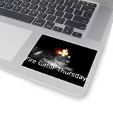 Fire Gator Thursday Sticker