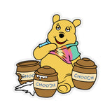 Winnie The Chooch Sticker