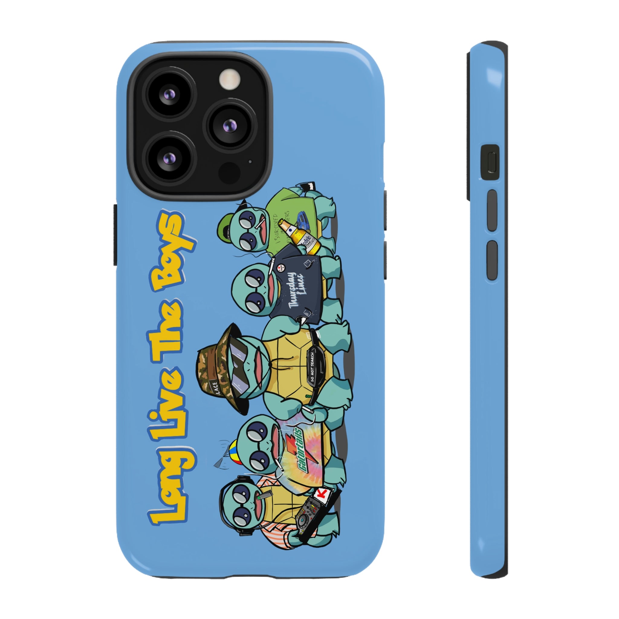 Long Live the Boys iPhone Case (Blue)