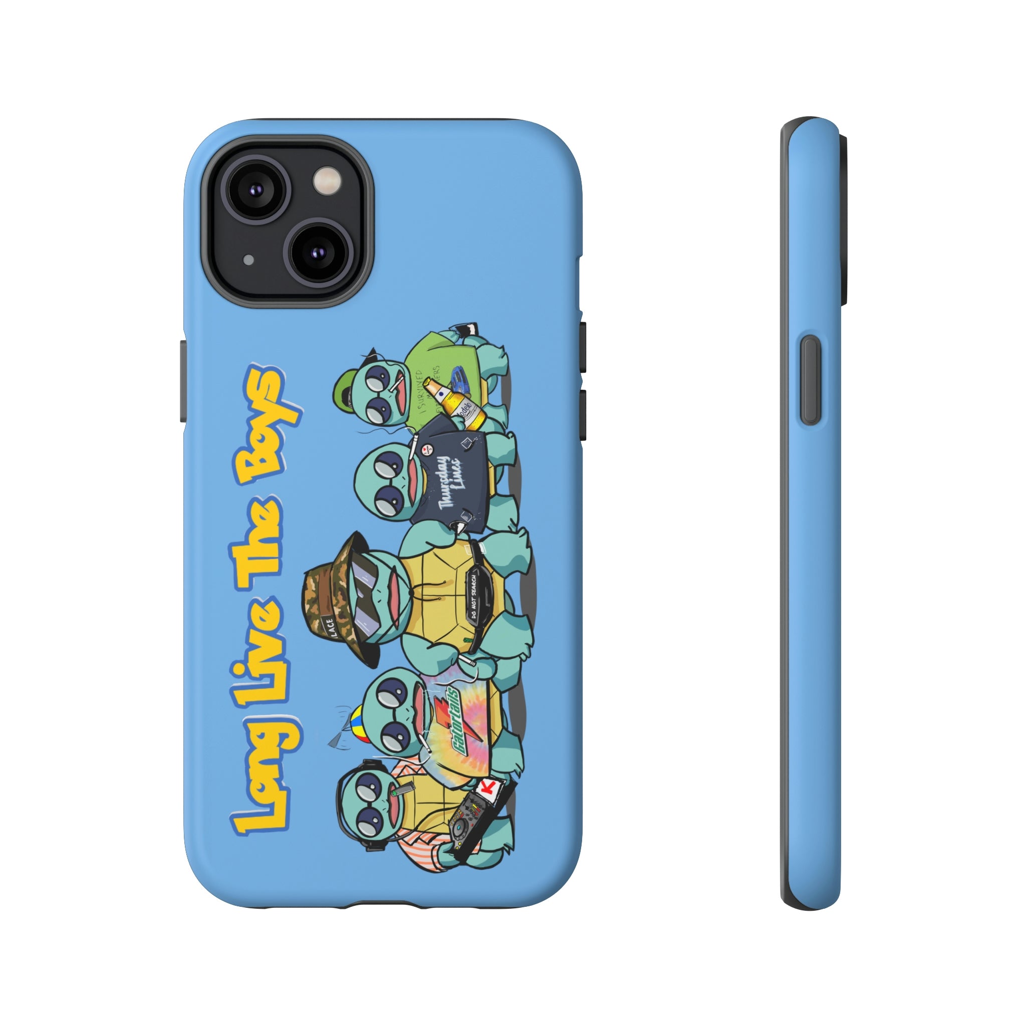 Long Live the Boys iPhone Case (Blue)