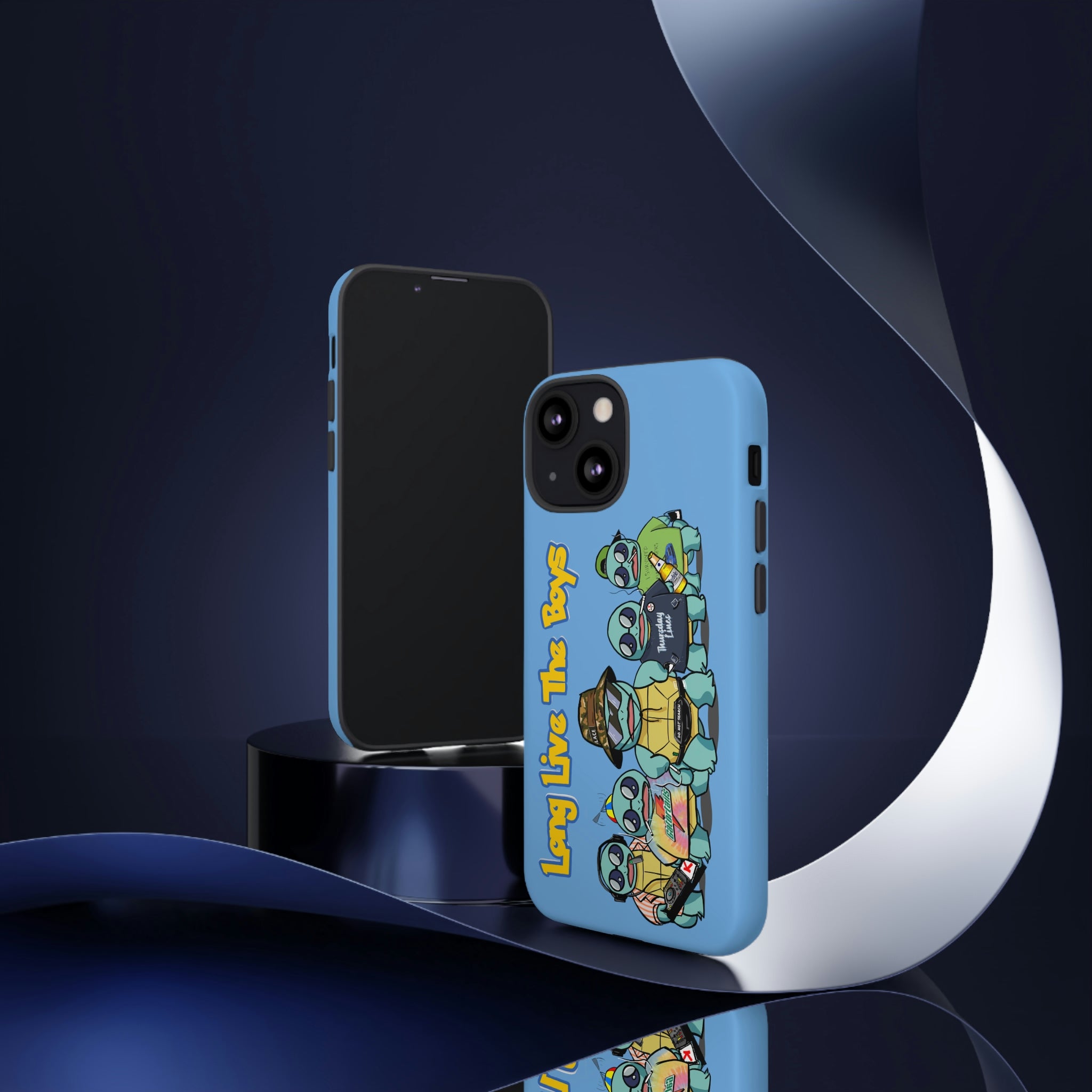 Long Live the Boys iPhone Case (Blue)