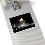 Fire Gator Thursday Sticker