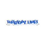 Thursday Lines Logo Sticker