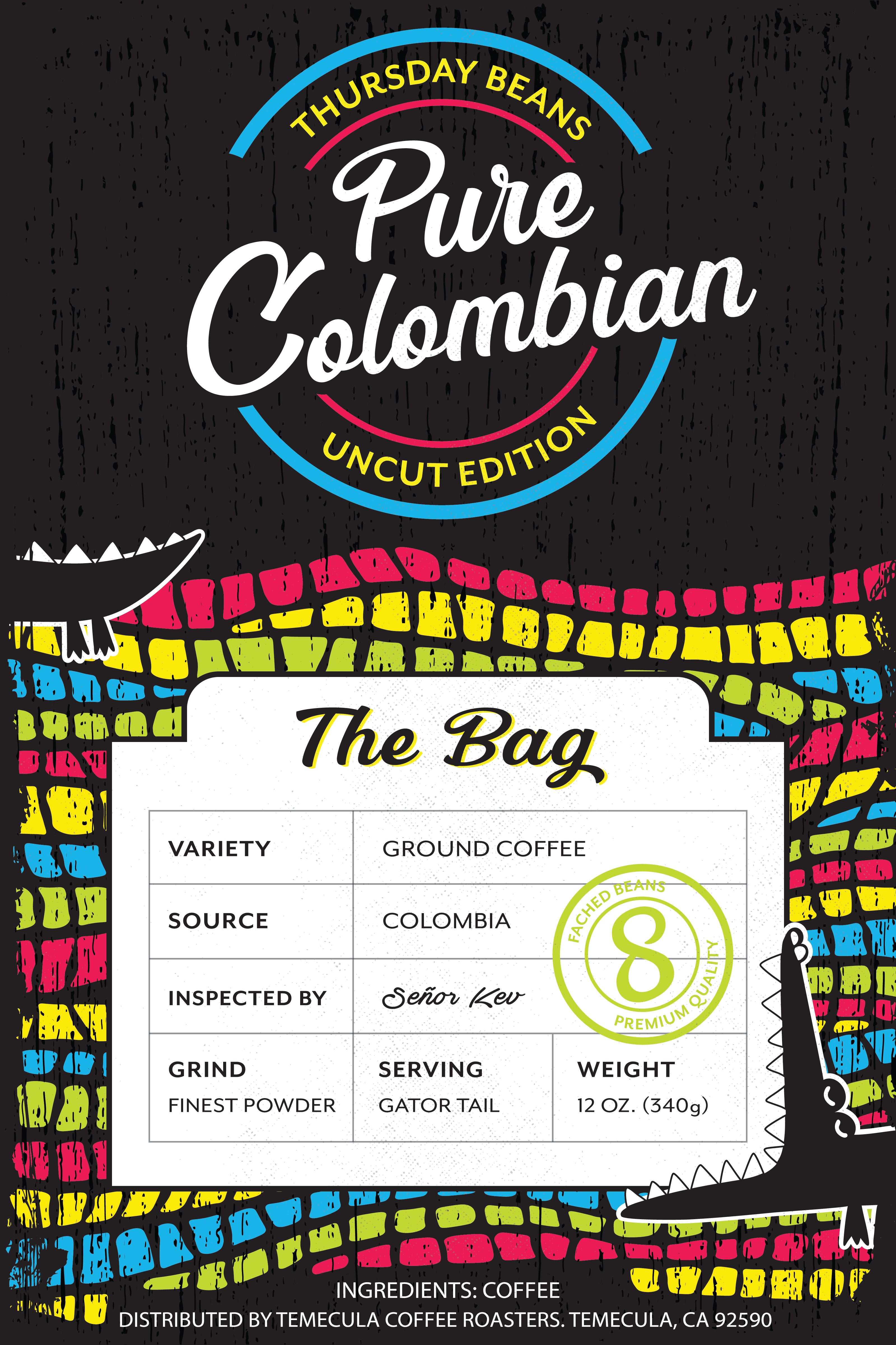 Thursday Beans' Pure Colombian Coffee