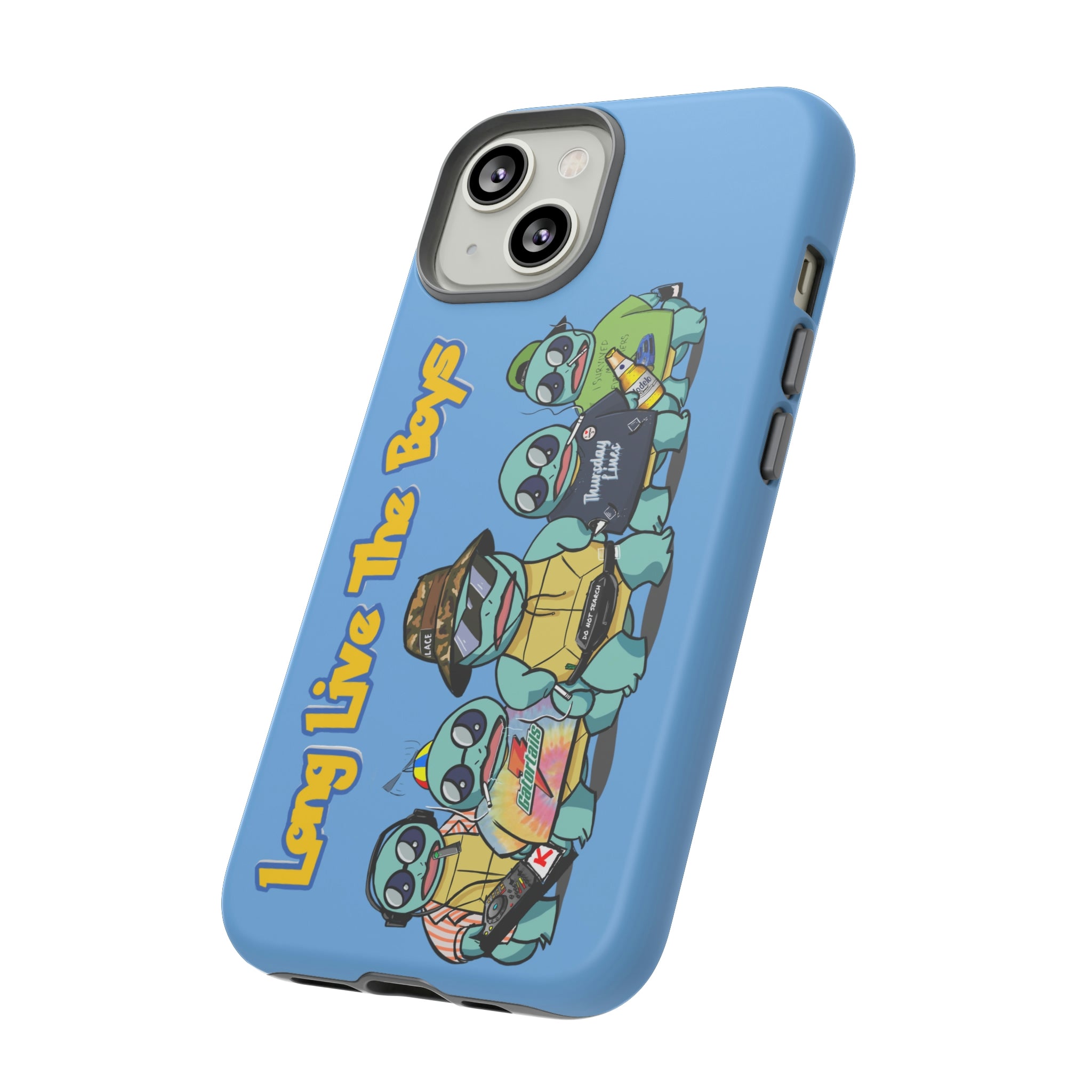 Long Live the Boys iPhone Case (Blue)