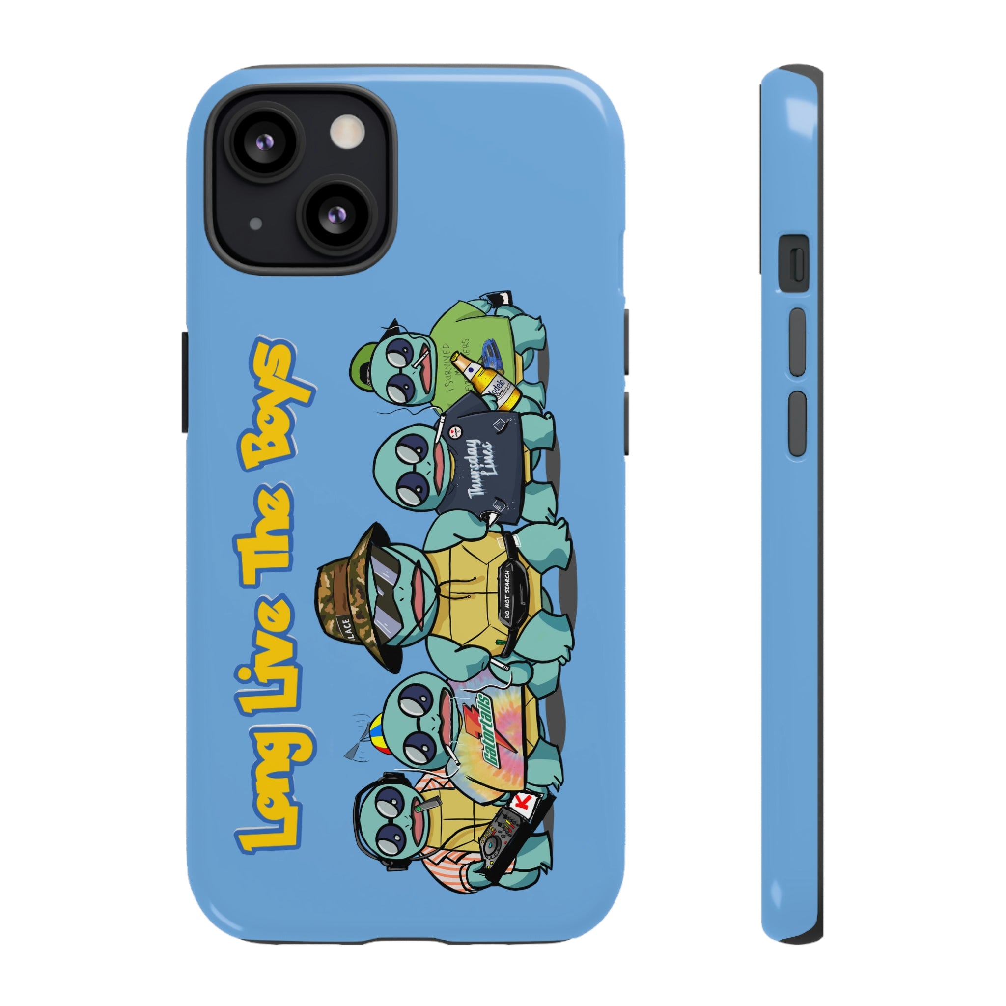 Long Live the Boys iPhone Case (Blue)