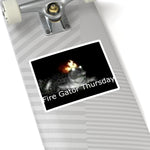 Fire Gator Thursday Sticker