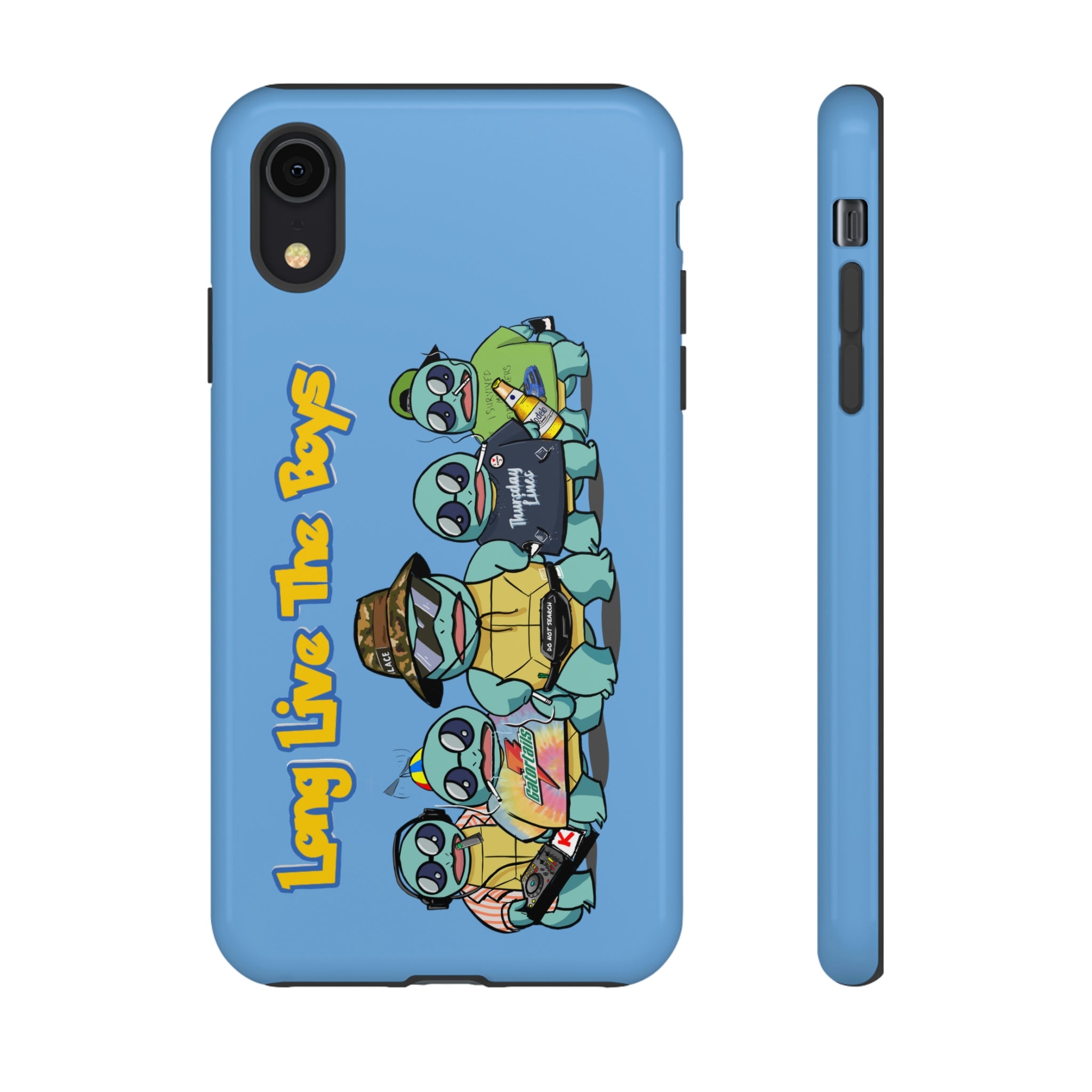 Long Live the Boys iPhone Case (Blue)