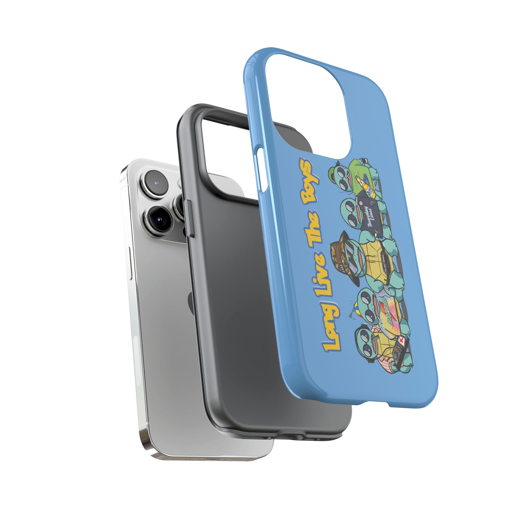 Long Live the Boys iPhone Case (Blue)